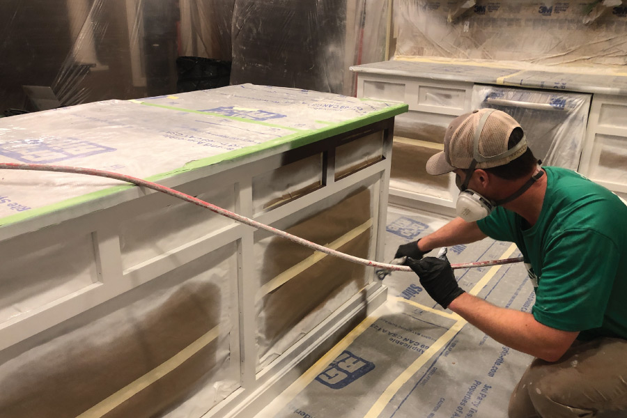 Cabinet Painting